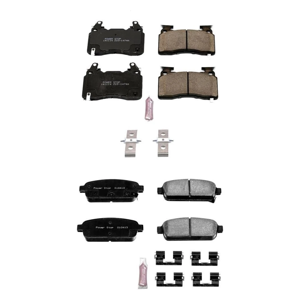 For Cadillac ELR 14-16 Brake Pad Set Z23 Evolution Sport Performance - Изображение 1 из 4