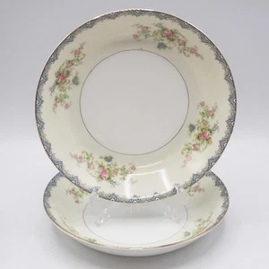 Lot of 2 Coupe Soup Bowl Seneca Blue by Royal Embassy - Picture 1 of 6