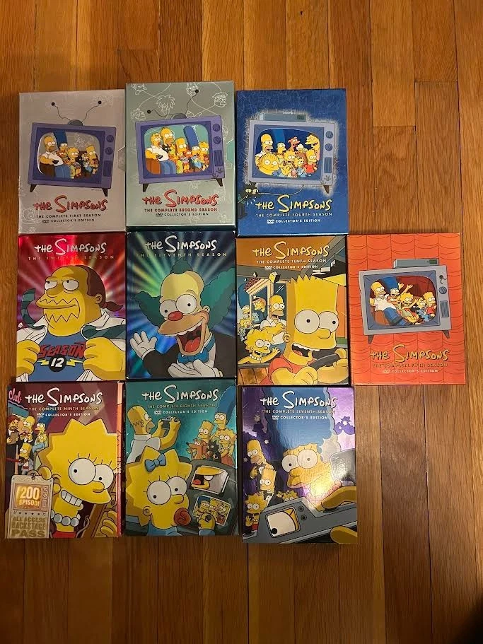 THE SIMPSONS SEASON DVD LOT- PICK & CHOOSE - FREE SHIPPING AFTER FIRST MOVIE- Foto 1 de 1
