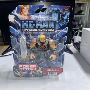 FIGURA DE ACCIÓN HE-MAN POWER ATTACK MAESTROS DEL UNIVERSO - Imagen 1 de 17