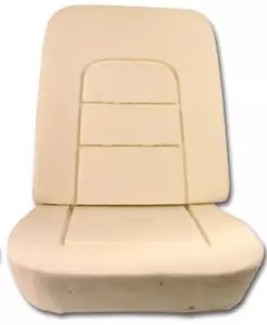 Juego de espuma de asiento único Corvette 1965 hecho en Estados Unidos 2 piezas superior + inferior izquierda derecha c2 nuevo - Imagen 1 de 2