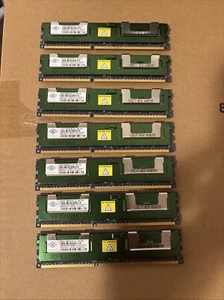 Nanya NT4GC72B4NA1NL-CG 500203-061 28GB 7x4GB PC3-10600 DDR 240P CL9 Memory - Picture 1 of 4