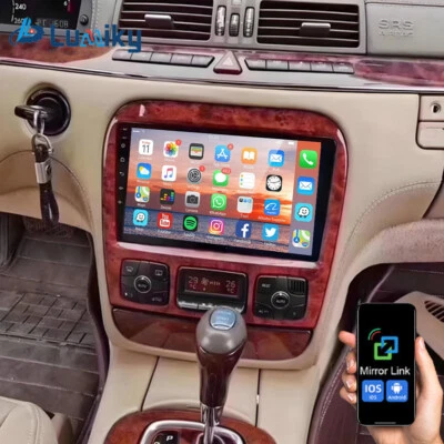  For Mercedes-Benz S-Class W220 Android 13.0 Car Stereo Radio BT GPS Navi 2+64GB - Image 1 of 4