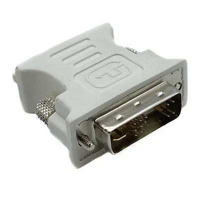 DVI-A Male To VGA Female Adapter Converter 0J8461 00J8461 Video Computer - Image 1 of 4