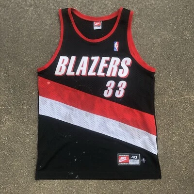 Camiseta de baloncesto NBA Nike Vintage 90s Scottie Pippen Portland TrailBlazers 40 M Foto 1 de 2