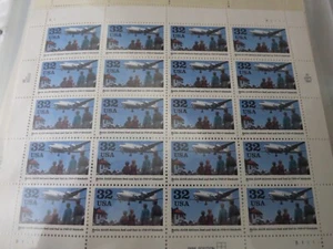 Scott 3211 Berlin Airlift(1997) sheet of 20/32¢ stamps - Picture 1 of 1