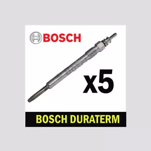 5x Bosch Glow Plugs for VOLVO V70 2.4 CHOICE2/3 D D4 D5 BW SW - Picture 1 of 1