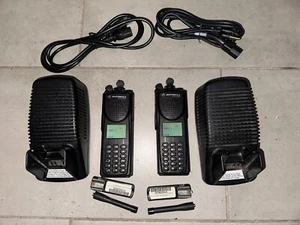 LOT of 2 Motorola XTS3000 III UHF 403-470 Mhz P25 Digital Radio H09RDH9PW7BN Ham - Picture 1 of 12