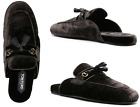 TOM FORD Stephen Tasselled Croc-Effect Velvet Slippers Shoes Sneakers 43