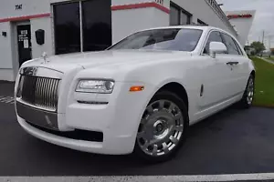 2013 Rolls-Royce RWD 2013 ROLLS-ROYCE GHOST WHITE 6.6L FULLY LOADED - Picture 1 of 26