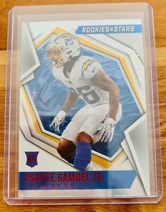 Asante Samuel Jr 2021 Rookies & Stars /80 Red Longevity RC Chargers #160
