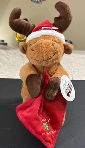 Baby’s 1st Christmas Goffa International Plush Reindeer Lord’s Prayer NWT - Picture 1 of 8