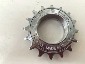 Bicycle Freewheel 1/2" x 1/8" x 16T 4-Key QR Chrome Bike Cycling - Picture 1 of 2