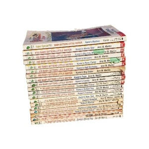 Babysitters Club Little Sister Books Lot 19 The Baby-Sitters Club Ann Martin - Foto 1 di 13
