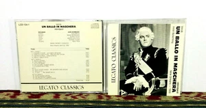 Verdi, Un Ballo In Maschera, Jussi Bjoerling - CD 1990 - Opera - NM Disc - Picture 1 of 2