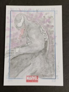 Marvel Universe SketchaFEX 'Venom' sketch card Rittenhouse 2011