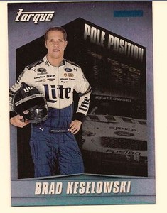 BRAD KESELOWSKI 2016 PANINI TORQUE NASCAR RACING POLE POSITION 