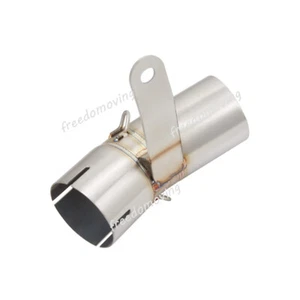 For BMW S1000RR 2019-2023 S1000R 2021-2023 Slip On 60mm Mid Exhaust Link Pipe - Picture 1 of 6