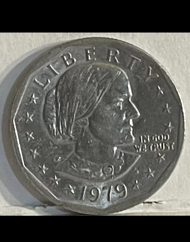 1979 Susan B Anthony Liberty [Rare FG - Frank Gasparro] ONE DOLLAR U.S. Coin Cover