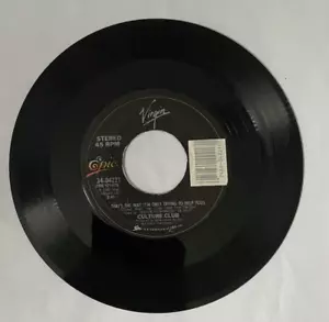 1983-BOY GEORGE , CULTURE CLUB, " KARMA CHAMELEON", 7" VIRGIN RECORD , POP - Picture 1 of 2