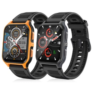 2024 Nuevo Reloj Pulsera Presión Arterial Inteligente Hombres Militar Fitness Rastreador - Imagen 1 de 14