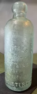 Buffalo Co-Operative Flasche Works Hutchinson Soda Flasche Buffalo NY - Bild 1 von 7