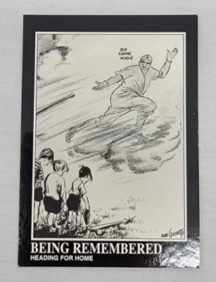 1994 Megacards ~ Babe Ruth ~ #162 ~ Being Remembered/Heading For Home - Image 1 of 4