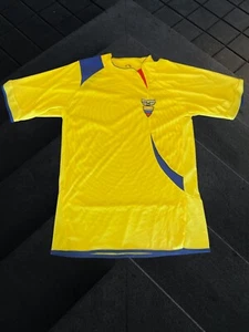 Herren Gelb Ecuador National Fußball Fußball Trikot WM Medium - Bild 1 von 4