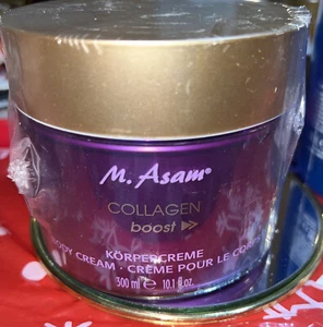 M Asam Collagen Boost Body Cream-10.1 oz- New/Sealed - Picture 1 of 8