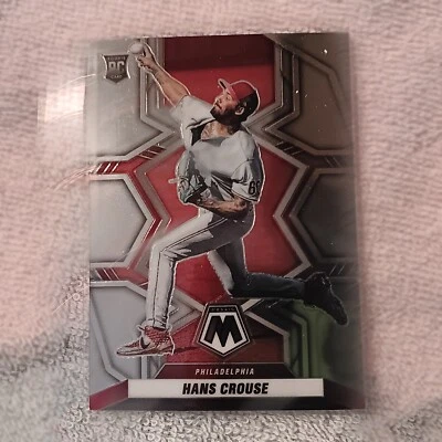 2022 Panini Mosaic Hans Crouse Rookie Card #236 MLB Baseball  - Image 1 of 2