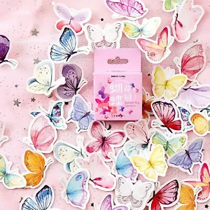 Cute Stickers 40-46 pcs(9 box) Journal Planner Stationeries DIY Scrapbook Kawaii - Picture 1 of 10