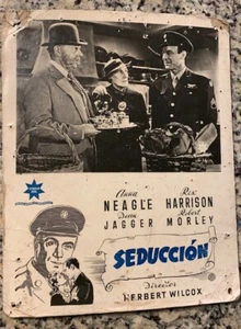 A Yank in London (1945) 12" x 10" (SPANIEN) Filmplakat - Bild 1 von 7