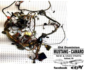 Arnés de cableado debajo del tablero Mustang 1987-1989 - 4 cilindros 2,3 L - Imagen 1 de 19