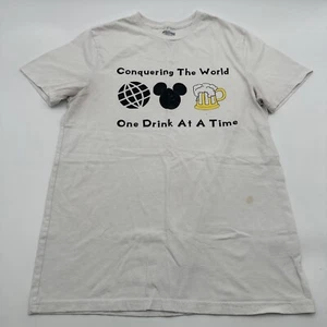 Mossimo T-shirt Men Medium White Graphic Print Disney…#15795 - Picture 1 of 11