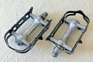 SR SP-100 PLATFORM PEDALS BLACK 370 GRAMS - Picture 1 of 8