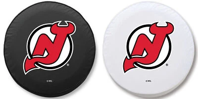NHL - New Jersey Devils Tire Cover Hockey Team Logo - Image 1 of 3