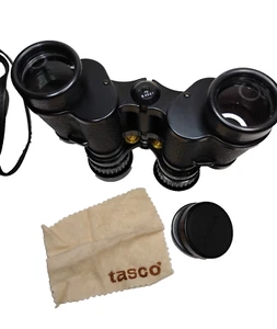 Tasco 7x35mm Wide Angle Binoculars Fully Coated Optics | W/ Case & Cloth | Japan - Bild 1 von 6