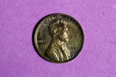 1937 Proof Lincoln Wheat Cent #M21925 - Image 1 of 2