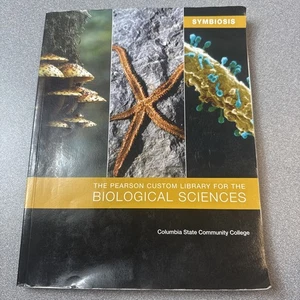 SYMBIOSIS THE PEARSON CUSTOM LIBRARY FOR THE BIOLOGICAL SCIENCES 2015 - Picture 1 of 3