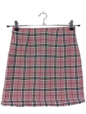 ASOS Minifalda Mujeres Falda Talla EU 36 rosa-blanco-negro look casual - Imagen 1 de 4