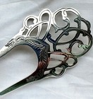ART NOUVEAU Sterling Silver HAIR ENGLISH SLIDE COMB ~ CHESTER 1905 ~ WEDDING