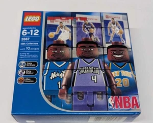 Lego NBA Collectors Minifigure Set 3567 2003: Tracy McGrady, Chris Webber, Allan - Foto 1 di 2