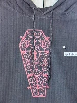 AMC Anne Rice's Interview With The Vampire Crimson Coffin Pullover Sudadera con Capucha XL Foto 1 de 4