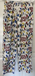 LAZY ONE Lights Out! Pajama Lounge Pants Pockets Holiday Christmas Men's Medium - Picture 1 of 9