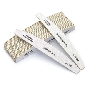 10PCS Wooden Nail Files Set Double-Sided Emery Board Manicure Pedicure Buffers - Picture 1 of 26