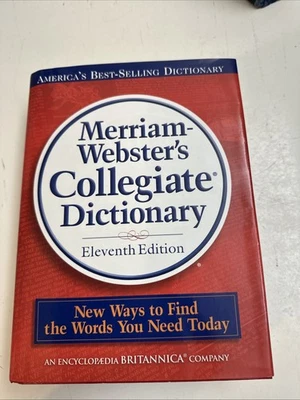 Merriam-Webster's Collegiate Dictionary, 11th Edition 2009 Hardcover Dust Jacket - Image 1 of 4