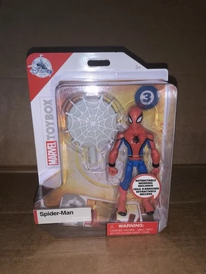 Figura de acción Disney Store Marvel Toy Box Spider-Man nueva Foto 1 de 4