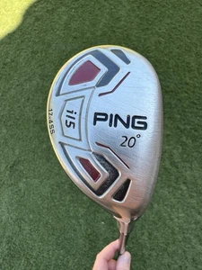 Ping I15 Hybrid 20 Degree Aldila RIP X-Stiff 85g RH Golf Pride Grip 40” EUC - Picture 1 of 10