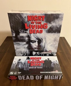 NIGHT OF THE LIVING DEAD:A Zombicide Game + Dead Of Night Kickstarter NEW SEALED - Picture 1 of 5