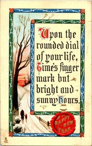 Antike Tuck Postkarte 1914 Florentiner Grenze. Gebraucht - Bild 1 von 2